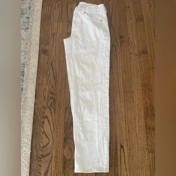 American Eagle Women's White Jeans, Size 4 - Picture 2 of 5